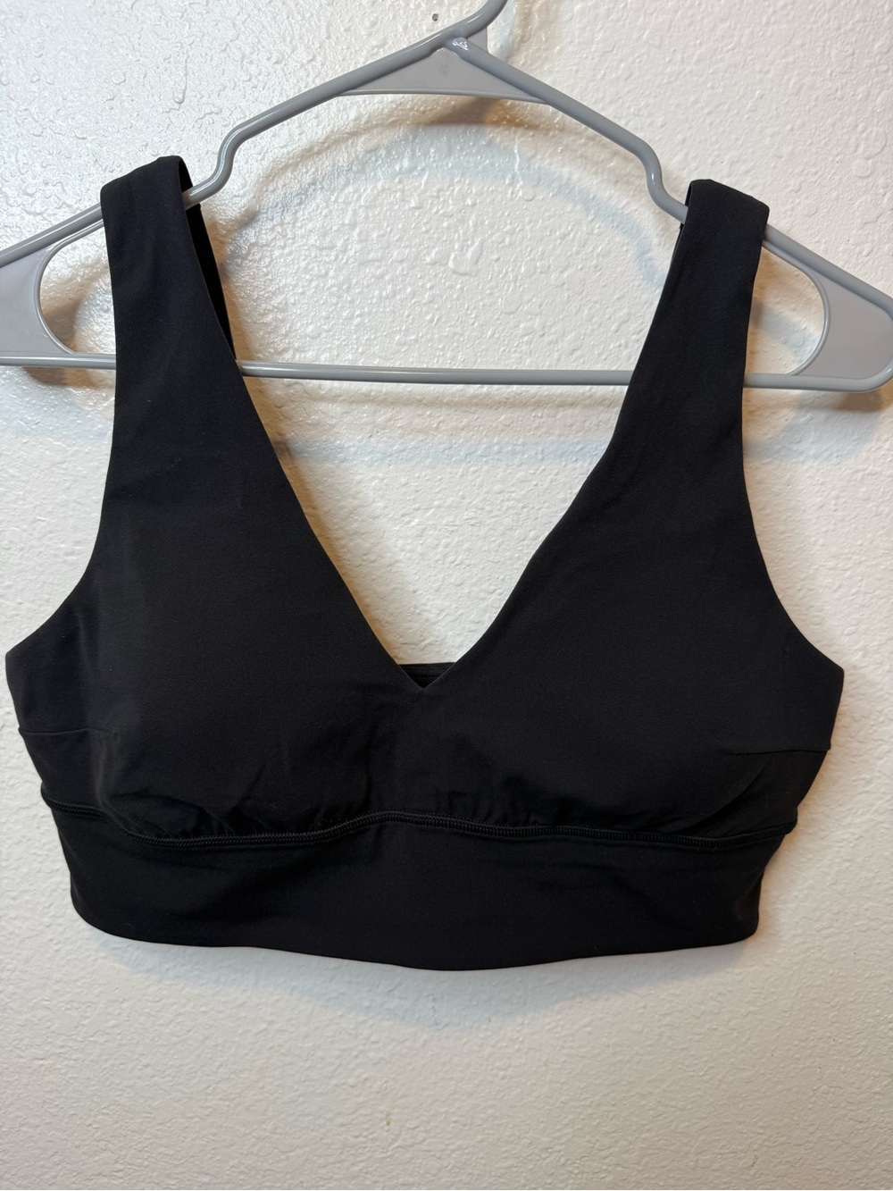 Lululemon Black Align V-Neck Bra With Padding Size 12 Athletic Pilates Capsule